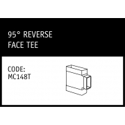 Marley Rectangular 95° Reverse Face Tee - MC148T 